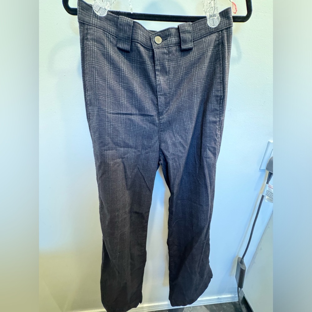 Tweed wide leg pants